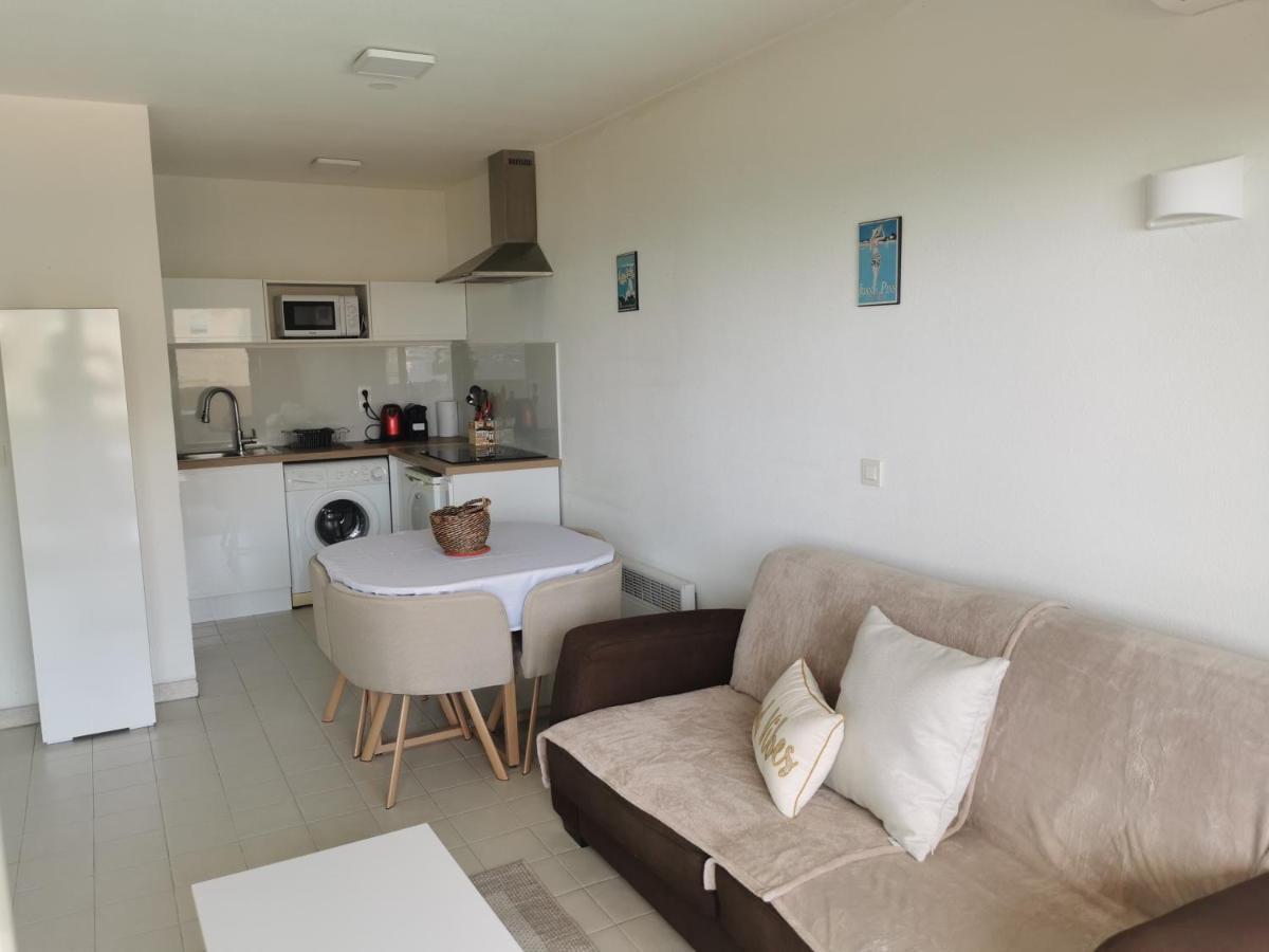 Apartamento Antibes Les Pins 2 Pieces Vue Mer Piscine Parking Exterior foto